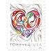 Quilled Paper Heart 2016 Forever Postage Stamps Sheet of 20