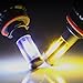 JamieWIN H11 Led Headlight Bulbs 12000LM 100W with 4 Sides CSP Chips All in One H8 H9 Fog Lights/Low Beam 3000K Yellow/6000K Cool White/8000K Blue Car Truck Motorcycle Lamp Replacement