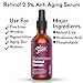 Retinol Serum (2.5%) by Bleu Beauté - High potency anti-aging and anti-wrinkle moisturizing serum - for spots and wrinkles (2 OZ)