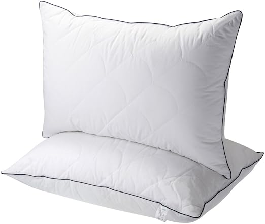 Amazon Com Sable Pillows For Sleeping 2 Pack Hotel Collection