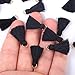 Wholesale Mini Black Tassel Charms Little Short Cotton Thread Tassel Supplies for Crafts and Jewelry Making(95-100PCS)