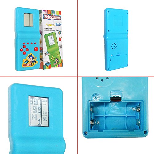 Toy Cubby Retro Classic Electronic Handheld LCD Pocket Toy Tetris Brick Game