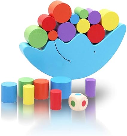 Amazon Co Jp Ishino お月さま バランスゲーム 積み木 ゲーム パーティー 盛り上がる 遊び 玩具 おもちゃ さいころ ゲーム 子供 大人 インテリア 雑貨 Mc Tukitumiki おもちゃ