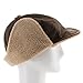 ULTRAFINO Best Pilot Trooper Aviator Cap Faux Leather Hat Ushanka Trapper Winter