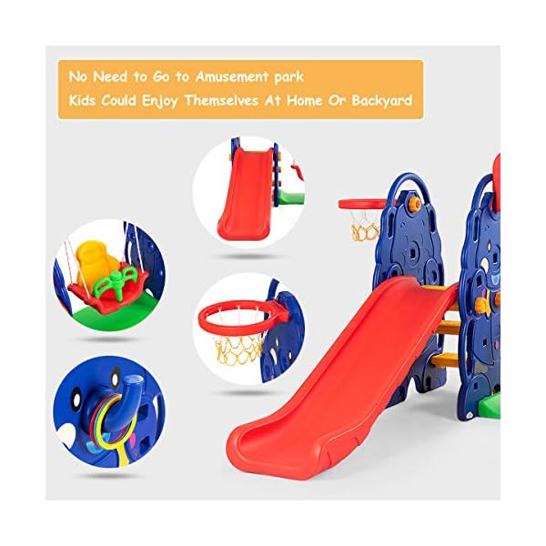 costzon toddler climber and swing set