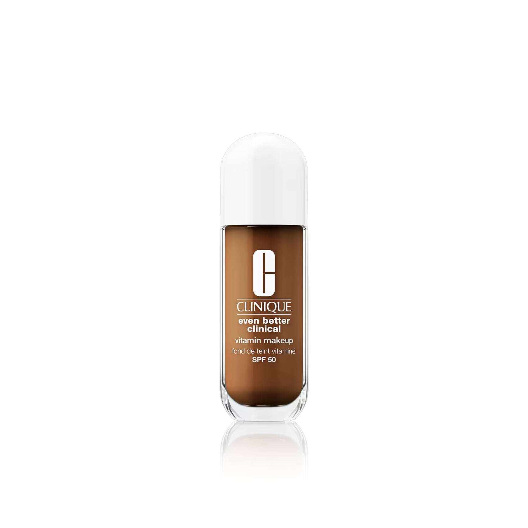 Clinique SPF 50 skin tint foundation at...