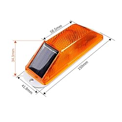 Aolyty Solar Strobe Warning Light Sensitive LED