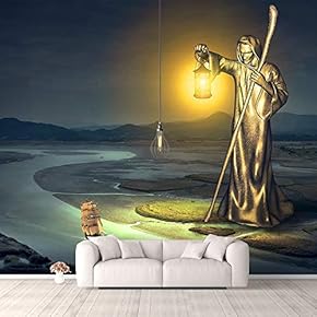 Wall Murals for Bedroom Fantasy View Mystery Collage Removable Wallpaper Peel and Stick Wall Stickers - 66x96 inches