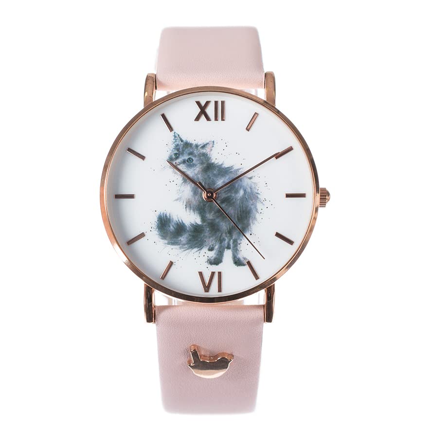 Wrendale Designs - 'Glamour Puss' Leather Watch