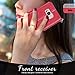 FYY Designed for Samsung Galaxy S8 Plus Case, PU Leather Wallet Phone Case with Card Holder Flip Protective Cover [Kickstand Feature][Wrist Strap] for Samsung Galaxy S8 Plus Red