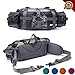 YUOTO Outdoor Fanny Pack Hiking Camping Hunting Ski Fishing Gear Waist Pack 2 Water Bottle Holder Lumbar Bag