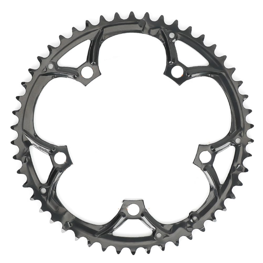 Luwqceu 50T-130BCD Road Bicycle Crankset 53 50 39 34T Gear Universal Bicycle BCD130 110 Disc Repair Parts