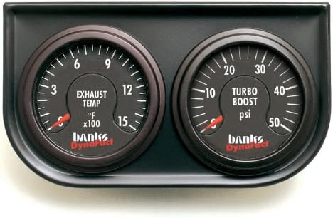 Banks Power 64508 Dynafact Gauge Assembly; Electronic; Incl. Thermocouple; Pyrometer/Boost Gauges;