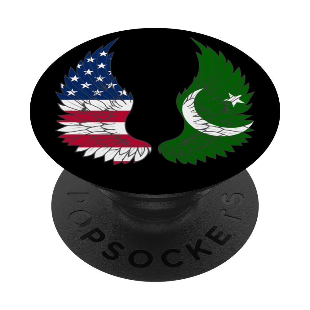 Pakistan Flag Independence Day American Pakistani August 14 PopSockets Adhesive PopGrip