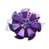BESKIT Hand Spinner Fidget Toy Fast Bearing EDC Focus Toy for Killing Time Relieves Stress And Anxiety And Relax for Children and Adults [2017 NEW] - Purple