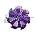 BESKIT Hand Spinner Fidget Toy Fast Bearing EDC Focus Toy for Killing Time Relieves Stress And Anxiety And Relax for Children and Adults [2017 NEW] - Purple