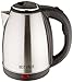 Best Electric Tea Cordless Kettle 2.0 Liter, Brushed Nickel Stainless Steel- Rapid Boil 1000w (Stainless Steel)