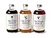 The Twisted Shrub | Strawberry Lime + Blueberry Lemon + Pineapple Habanero (Pack of 3) | Apple Cider Vinegar Drink Mixers for Healthier Sodas & Cocktails | Aids Digestion | Prebiotics | 8oz bottles
