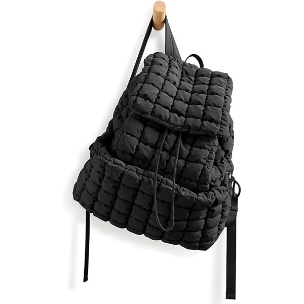 Amazon.com: GOKTOW Quilted Backpack for Women, Puffer Gym  display picture 1