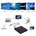 External CD Drive, Gipow USB 3.0 Slim External DVD Drive, Upgrade Aluminum CD/DVD-RW Drive Writer Burner High Speed Data Transfer for Laptop/ Desktop / Macbook / Mac OS / Windows10 /8/ 7 / XP / Vista