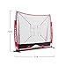 Rukket 5x5 Baseball & Softball Net | Practice Hitting, Pitching, Batting and Catching | Backstop Screen Equipment Training Aids | Strike Zone Target (5x5 Net + Target)