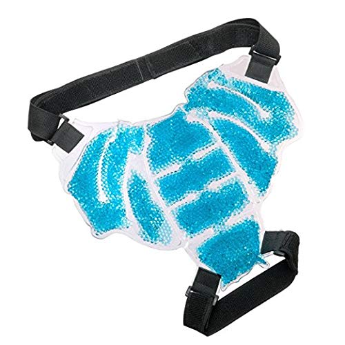 TheraPearl Color Changing Shoulder Wrap, Reusable Hot Cold Therapy Wrap with Gel Beads for Shoulder Pain Relief, Flexible Hot and Cold Compress, Best Ice Pack for Rotator Cuff Pain, Sports Injuries