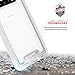 ZIZO ION Series for Samsung Galaxy S10 Plus Triple Layered Hybrid Case Military Grade Drop Tested Silver Clear