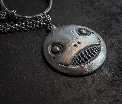 NieR Emil silver keychain / keyring