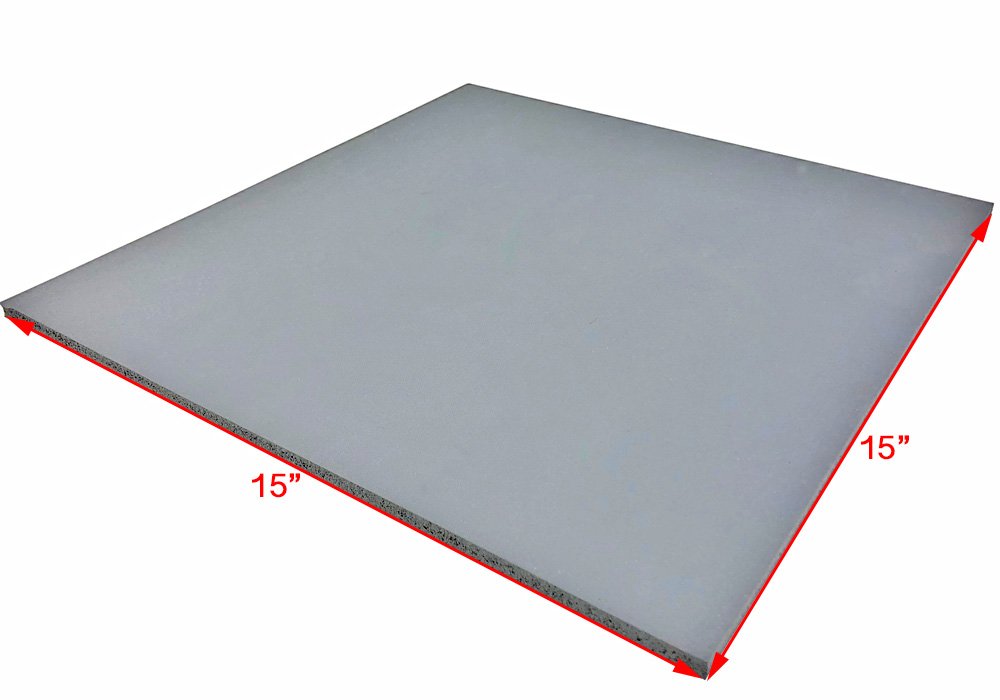 ePhotoInc 15" x 15” Silicone Heat Press Pad Mat Silicone Pad for Heat