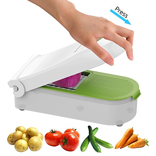 Vegetable Chopper Dicer Slicer Cutter Manual / Vegetable Grater with 5
