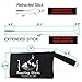 Marshmallow Roasting Sticks Extra Long - 6 Color And 2 Glow In The Dark S'more Sticks For Fire Pit - Telescoping Set of 8