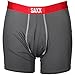 Saxx Men's Pro Elite Boxer, Rock, Medium