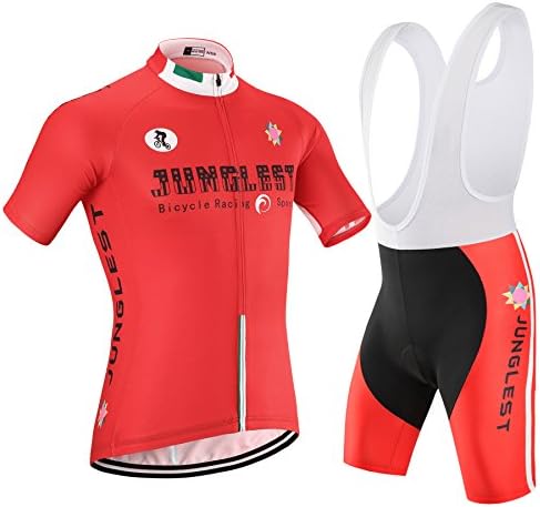 (Type:Set(White Bib) size:5XL) Jerseys 2016 windbreaker Sleeve Men perspiration Short Fashion For Jersey permance vest breathable Cycling