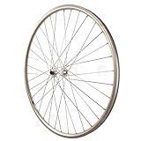 Sta-Tru Silver Alloy Road Hub Front Wheel (700X25)