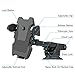 Car Phone Holder, Rowell 360 Rotating Universal Windshield Dashboard Car Mobile Phone Mount Cradle(Adjustable Distance) with Sucker for iPhone 7/7 Plus,iPhone 6, Samsung Galaxy S8 and Other Smartphone