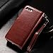 Joopapa iPhone 7 Plus Case, iPhone 7 Plus Wallet case, Pu Leather Magnet Stand Wallet Credit Card Holder Flip Case Cover Built-in 9 Card Slots Case for Apple iPhone 7 Plus (Brown)
