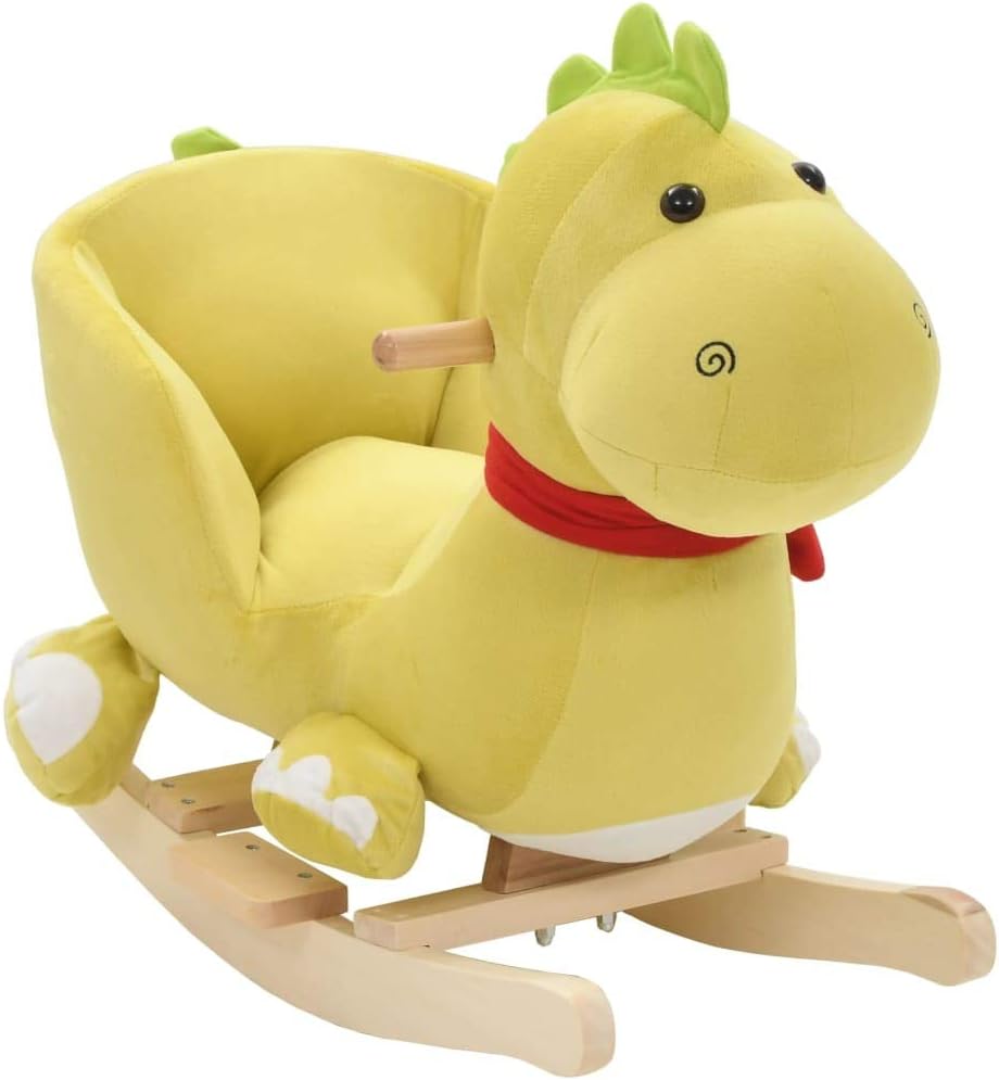 Soulong Cheval A Bascule Enfant Girafe Bascule Bois Avec Roues Peluche Bascule Pour Bebe Animal Bascule En Bois Jouet A Bascule Bebe Cheval A Bascule Bebe Interieur Exterieur 60 X