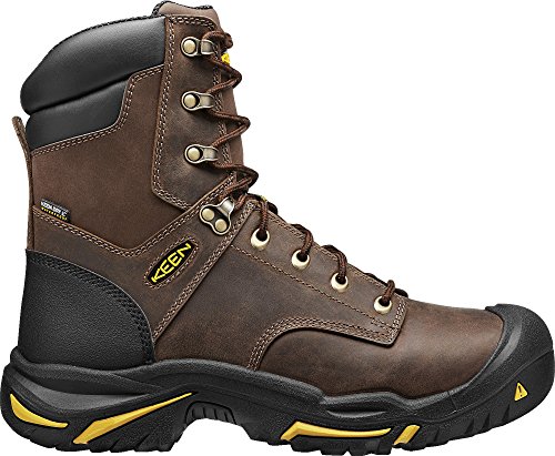 Keen Utility Men's MT. Vernon 8 Inch Work Boot, Cascade Brown, 8 D US