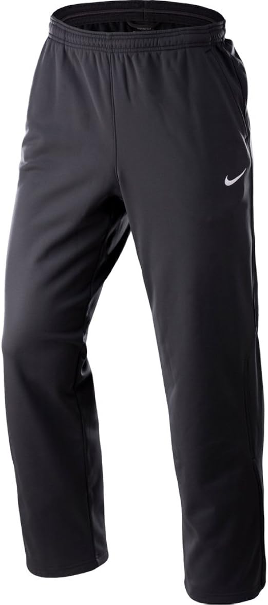 nike black polyester track pants