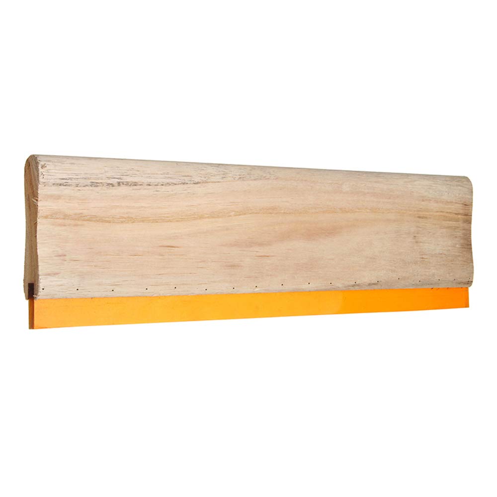 T&F Screen Print Squeegee 20cm Wood Screen Ink Scraper for Screen Printing Textile Printing Screen Printing Squeegee