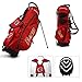 Team Golf NHL Fairway Golf Stand Bag, Lightweight, 14-way Top, Spring Action Stand, Insulated Cooler Pocket, Padded Strap, Umbrella Holder & Removable Rain Hood