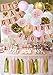 Premium Baby Shower Decorations for Girls Pink and Gold 39 Piece SET BABY SHOWER IT’S A GIRL Banner Flower Pom Poms Paper Lanterns Balloons Honeycomb Ball Tassels Gender Reveal