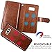 Galaxy S8 Plus Cases,Magnetic Detachable Lanyard Wallet Case with [8 Card Slots+1 Photo Window][Kickstand] for Galaxy S8 Plus-6.2 inch, CASEOWL 2 in 1 Premium Leather Removable TPU Case(Brown)