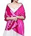 Baiweite Satin Shawl Wrap For Evening/Wedding Party
