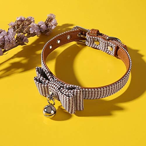 激安超特価 猫犬用首輪 100 品質保証 楽器 音響機器 B081z5vqj4 犬用首輪 新作製品 世界最高品質人気 腕時計 正規品送料無料 ドラッグストア おしゃれ 可愛い蝶結びの 鈴付 ブラック ブラウン 2個入り 超軽量 猫用首輪