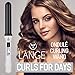 L’ange Hair Ondulé Curling Wand - White 32mm
