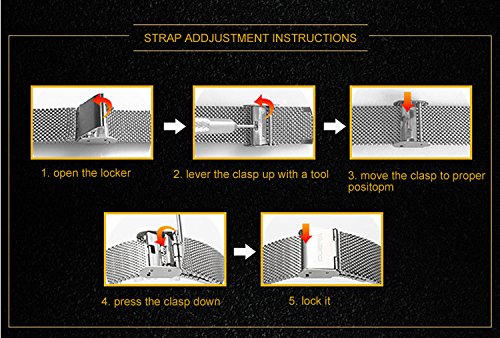 CUENA Women Classic Quartz Watch, Roman Numeral Business Casual Wrist Watch Waterproof 30M, with 33mm Dial Face Three-hand Movement Slim Mesh Band (Rose Gold)