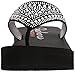 Skechers Cali Women's Vinyassa-Bindu Flip Flop,Black/Silver,7 M US