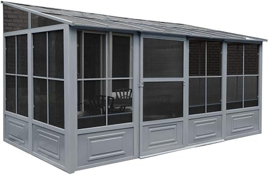 Amazon Com Gazebo Penguin W1608 Add A Room All Season Solarium 8 Feet By 16 Feet Sunroom Kit Garden Outdoor