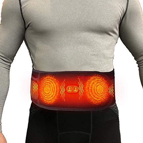 Lower Back Heating pad Cordless, Portable Heating pad Abdomen and Waist